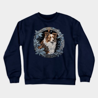 Australian Shepherd Illustration Crewneck Sweatshirt